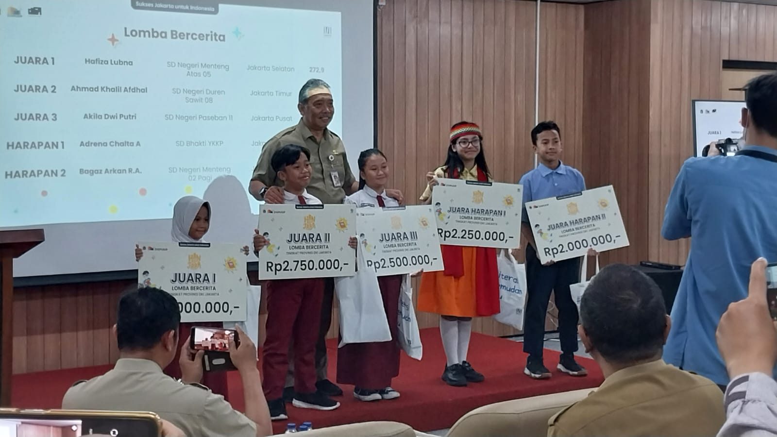 Pengumuman Lomba Hari Anak Jakarta Membaca Dan Lomba Menulis Tingkat Provinsi DKI Jakarta